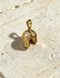 Ladies Sports Theme Stainless Steel Charm