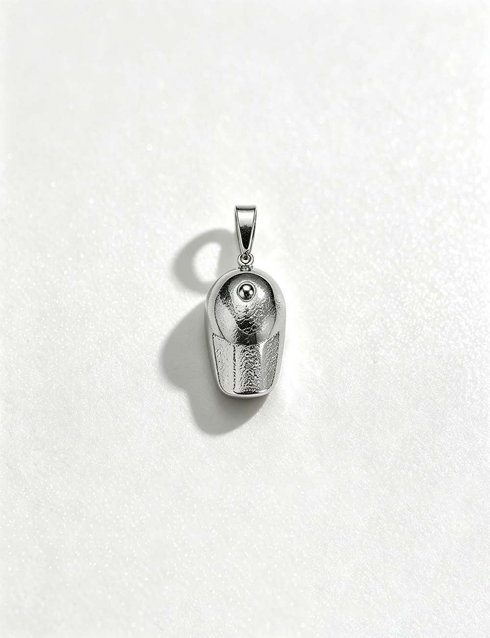 Ladies Sports Theme Stainless Steel Charm