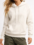 Ladies Everyday Pullover Hoodie Drawstring Long Sleeves Sweatshirt