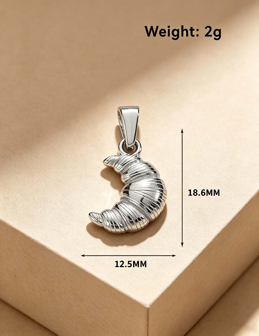 Ladies Quirky Cute Fruit Balloon Dog Charm Pendant
