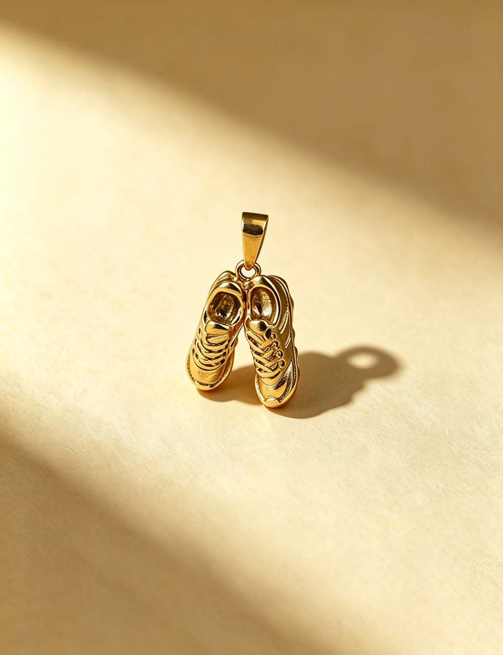 Ladies Sports Theme Stainless Steel Charm