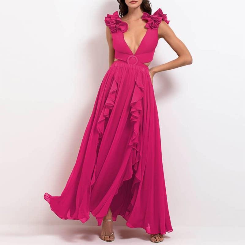 2 Shoulder Solid Color One Piece Swimwear with Cover Up