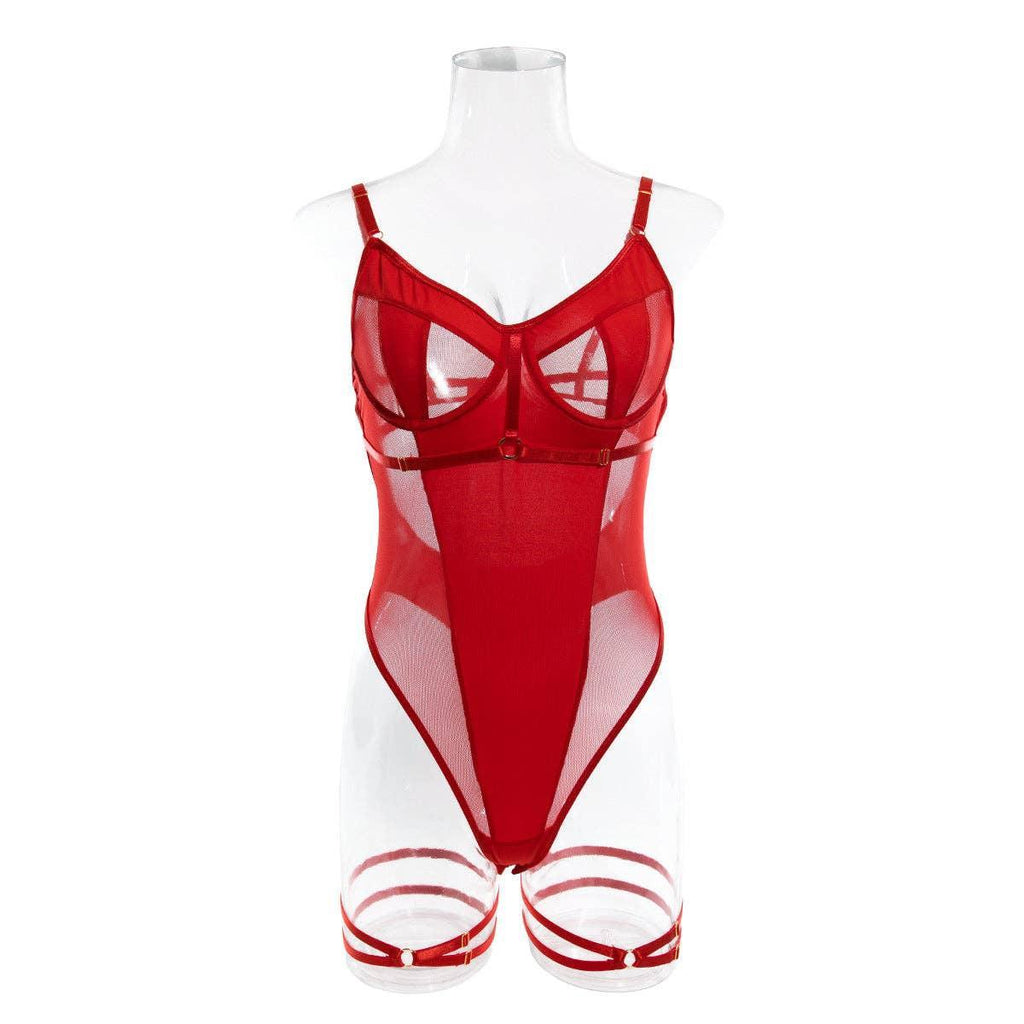2PCS Backless Sexy Lingerie Set