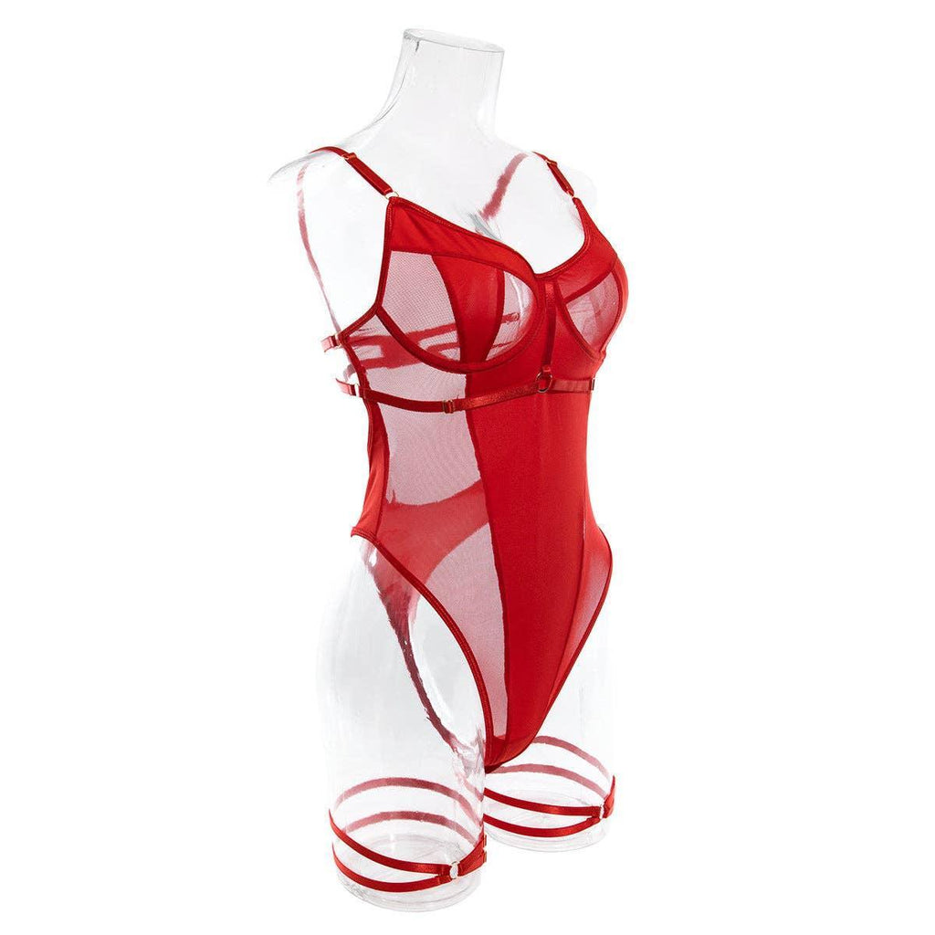 2PCS Backless Sexy Lingerie Set