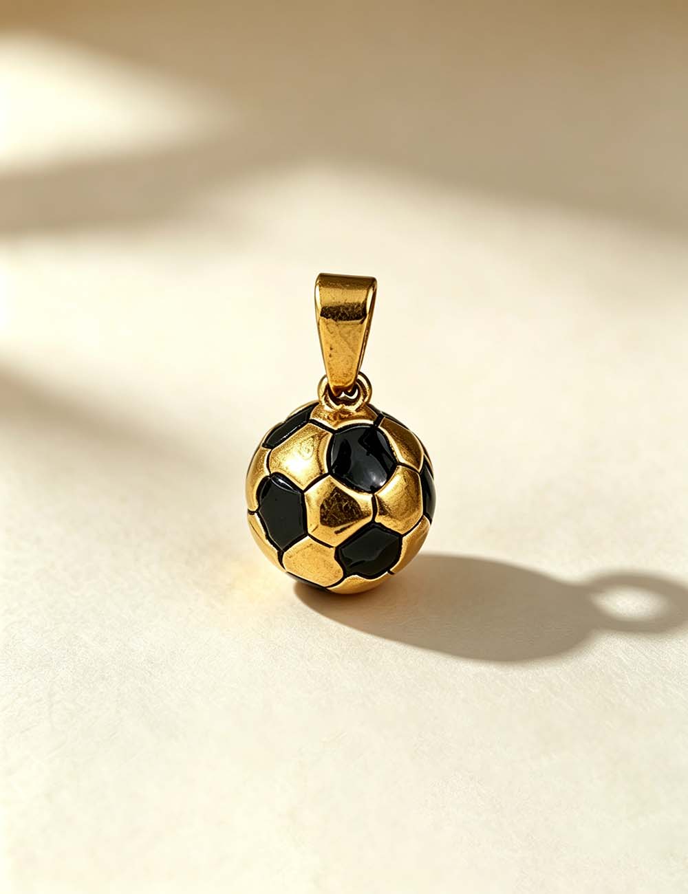 Ladies Sports Theme Stainless Steel Charm