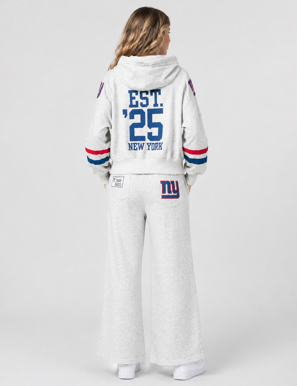 Ladies Pullover Hood Team Graphic Embroideries Sweatshirt