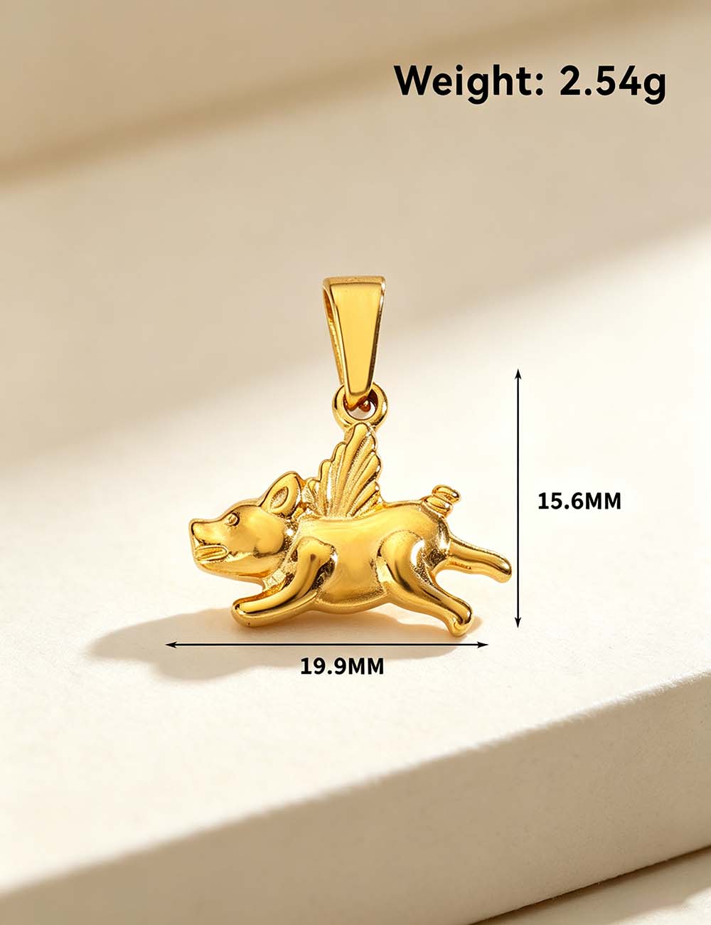Ladies Quirky Cute Fruit Balloon Dog Charm Pendant