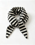 Ladies Striped Triangle Scarf