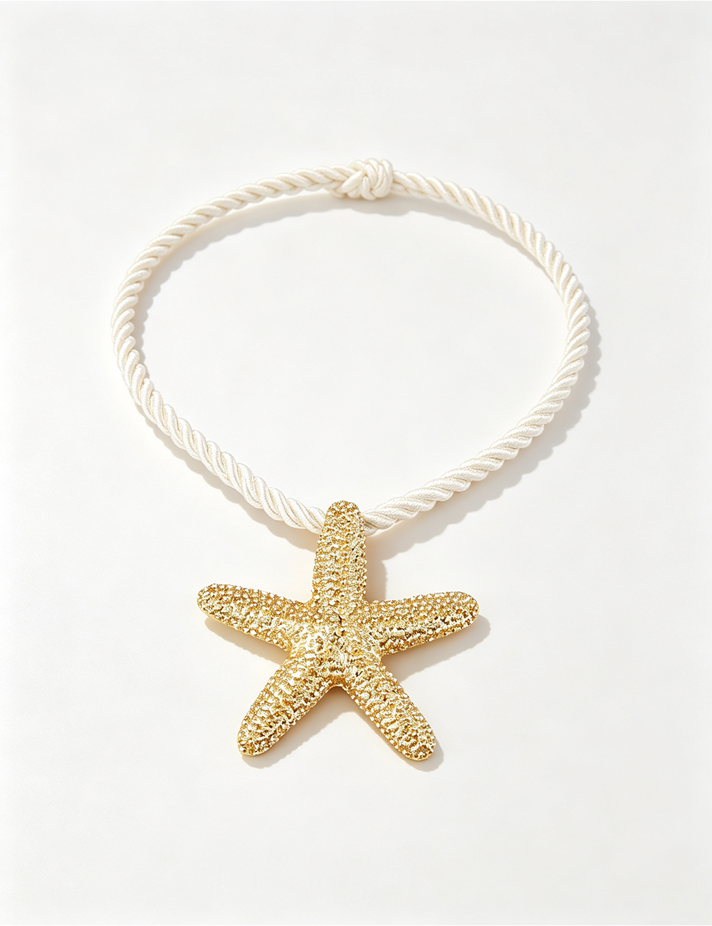 Ladies Ocean Style Starfish Pendant Necklace