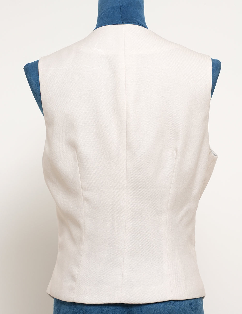 Ladies V-Neck Embroidery Button Waistcoat Sleeveless Top