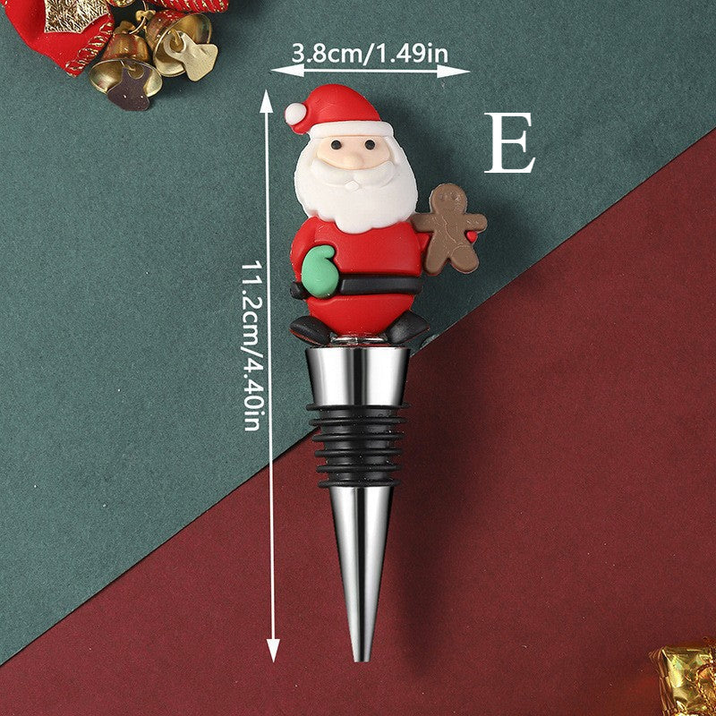Chirstmas Santa Claus Wine Bottle Stopper SKACC4184