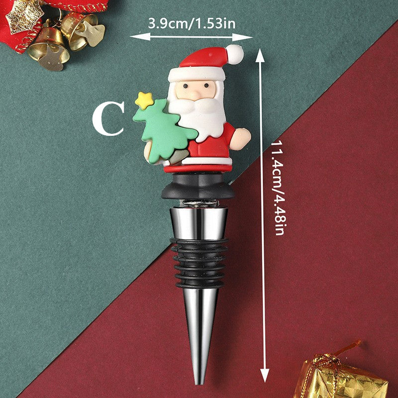 Chirstmas Santa Claus Wine Bottle Stopper SKACC4184