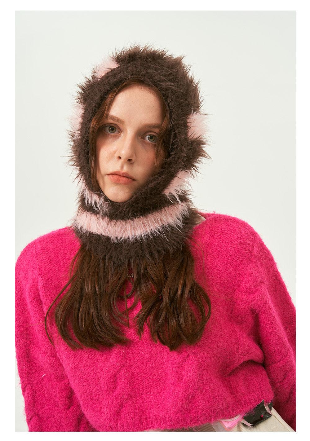 Ladies Solid Color Pullover Hat YH3026