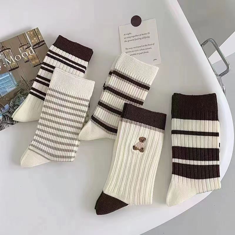 Ladies Everyday Cotton Socks 5 Pairs/Pack SKASC4164