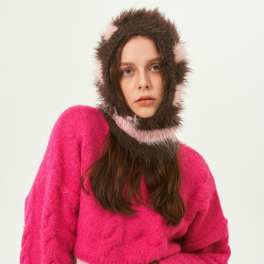 Ladies Solid Color Pullover Hat YH3026