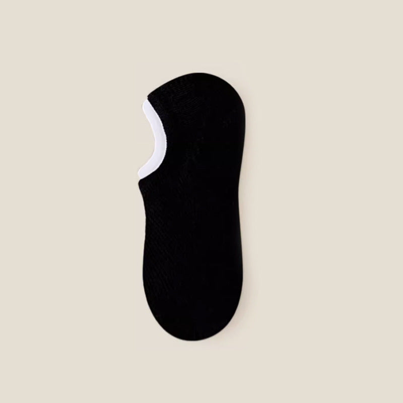 Ladies Hollow Out Knit Boat Socks SKAS50014