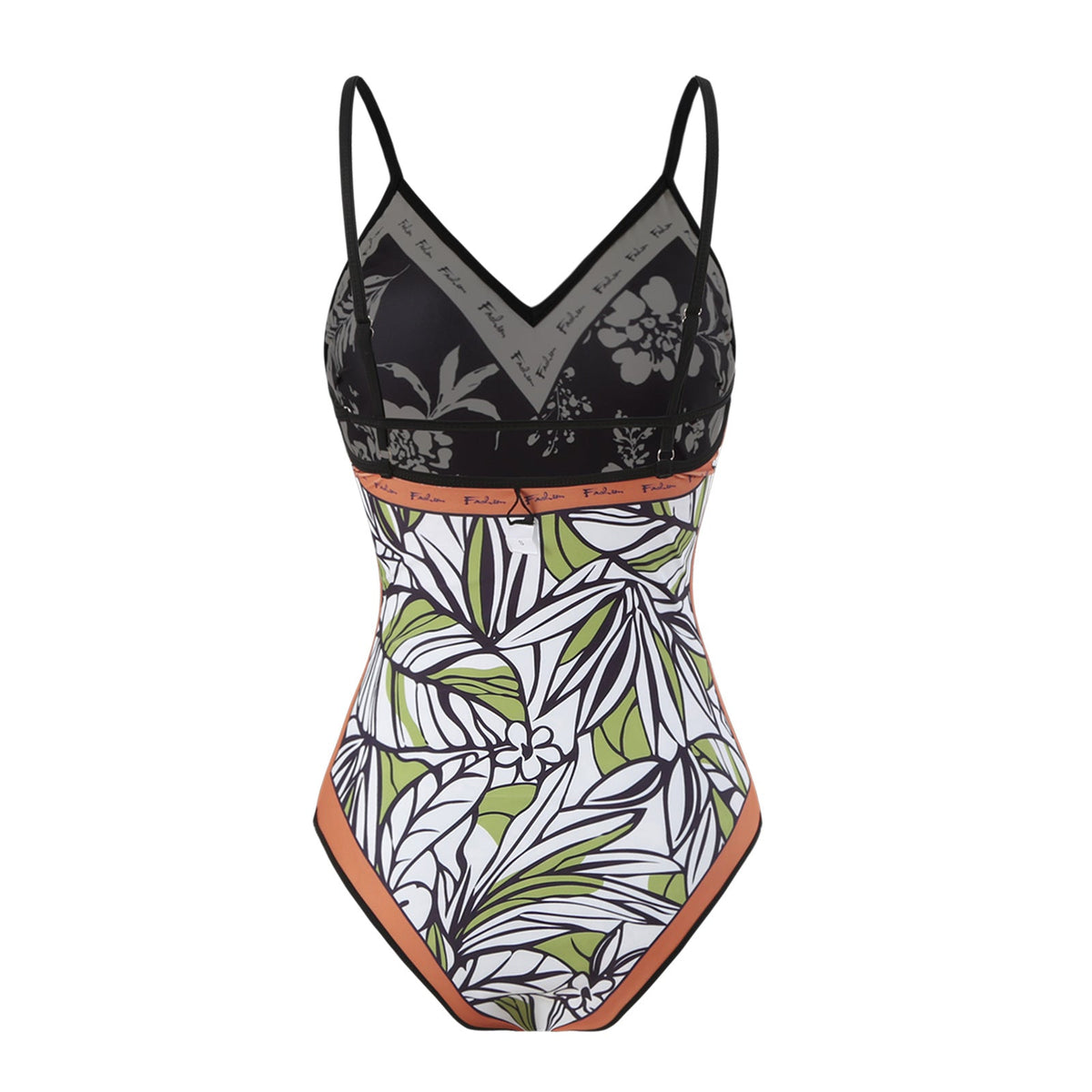 Floral AB Side Reversible One Piece Swimwear SKSW40089T