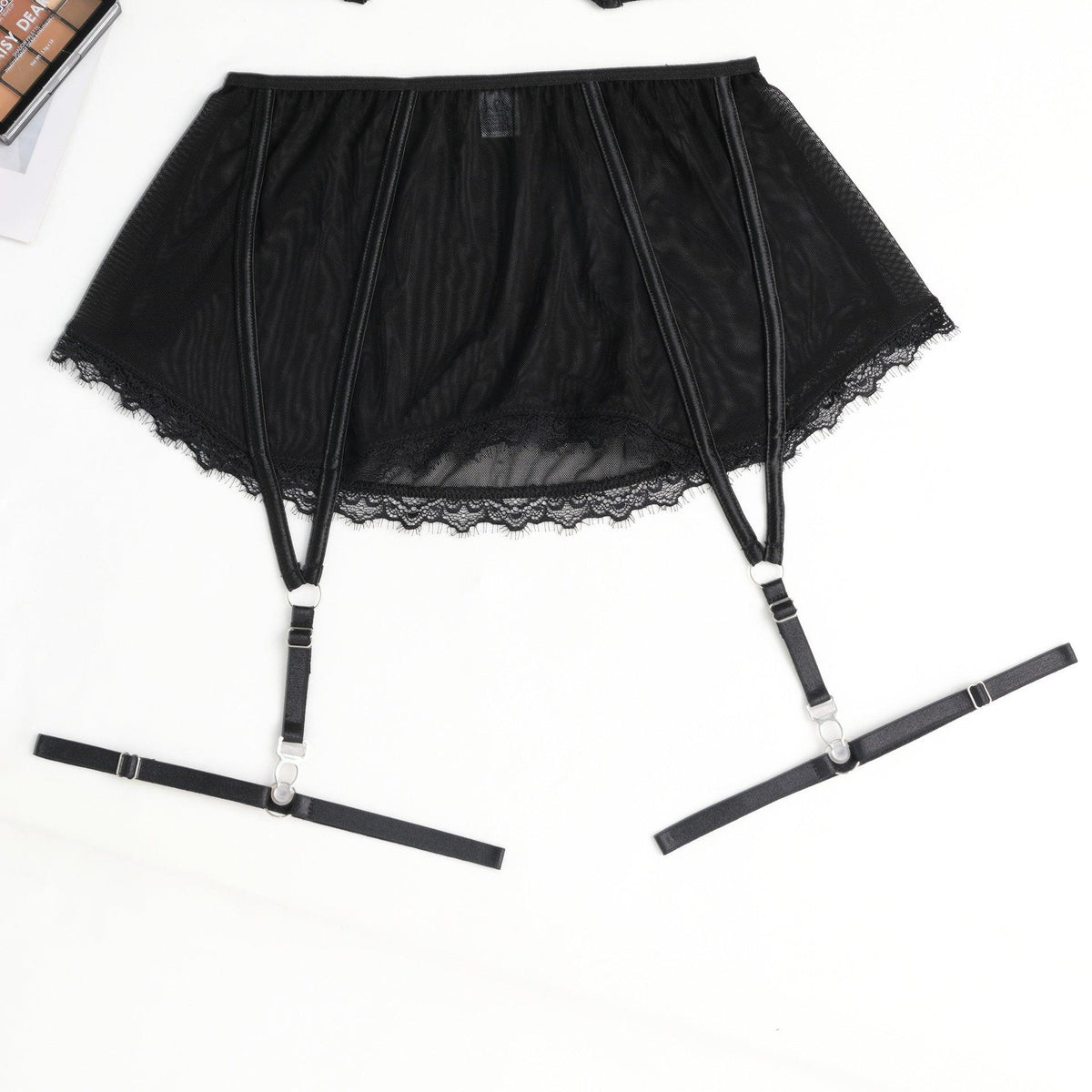 Ladies See Through Floral Lace 3PCS Lingerie Set SKLG4026