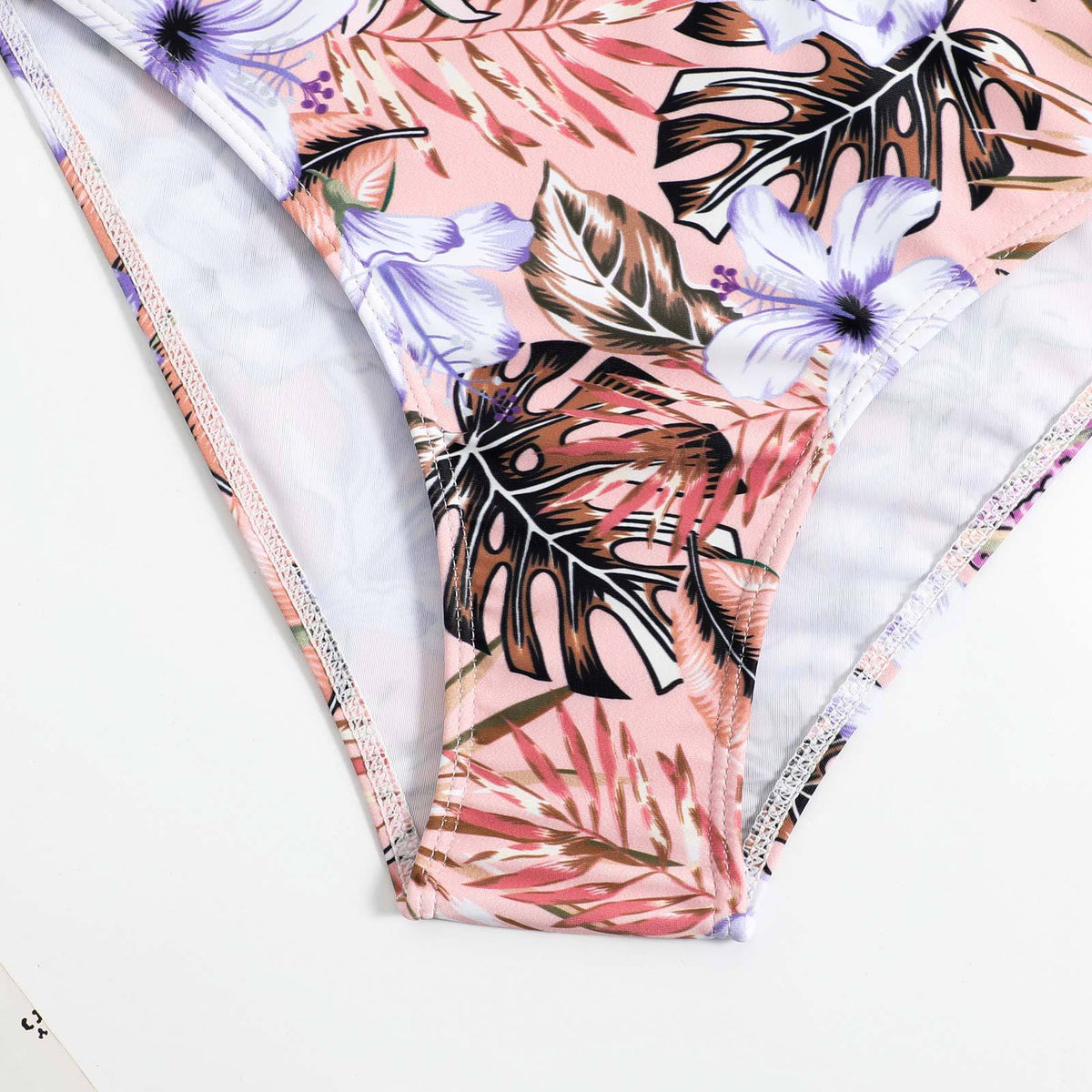 Ladies Floral Print 2PCS Biniki Set SKSW40102