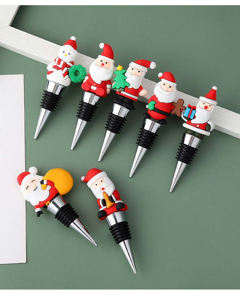 Chirstmas Santa Claus Wine Bottle Stopper SKACC4184