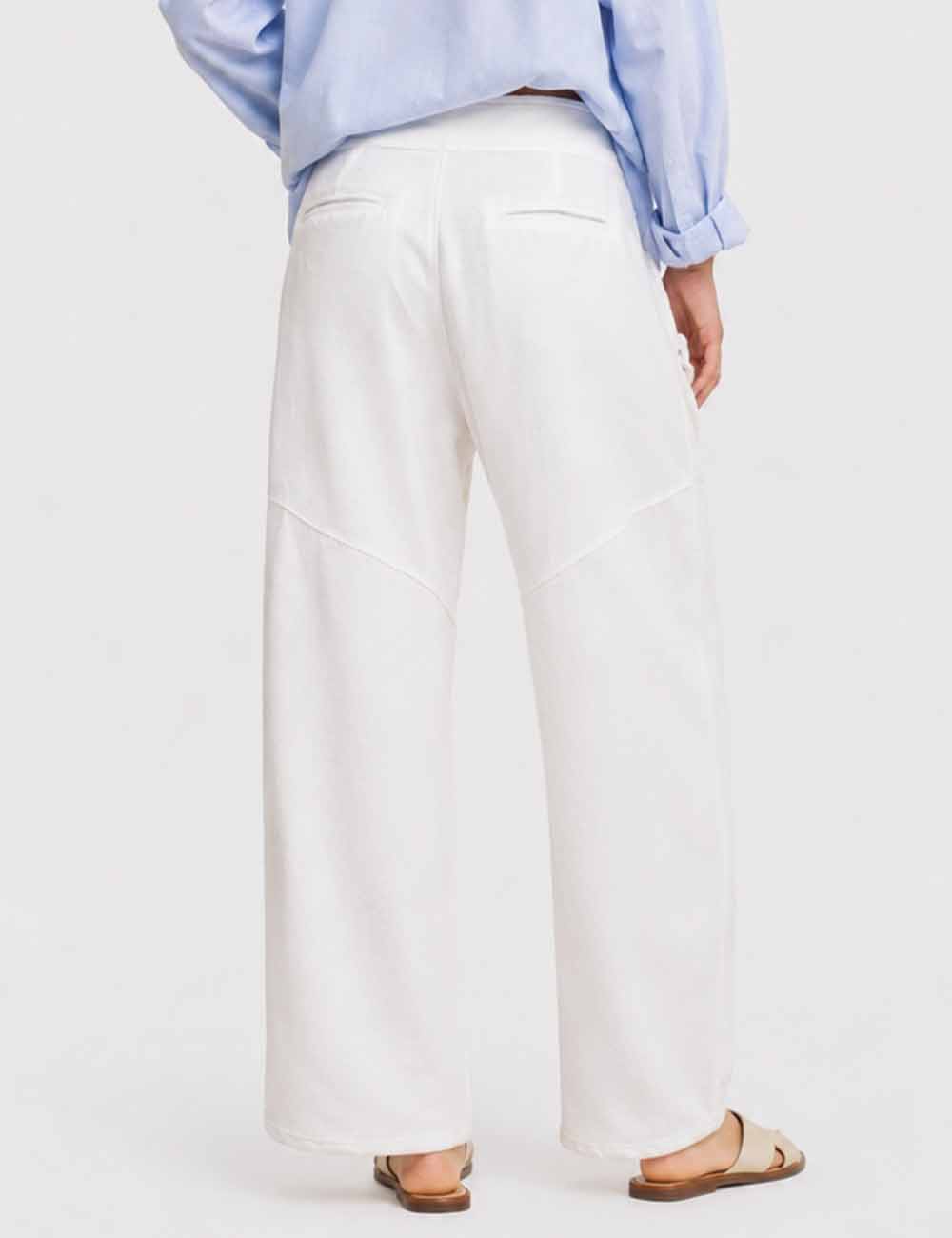 Ladies Pockets Pants Wide Leg Sweatpants