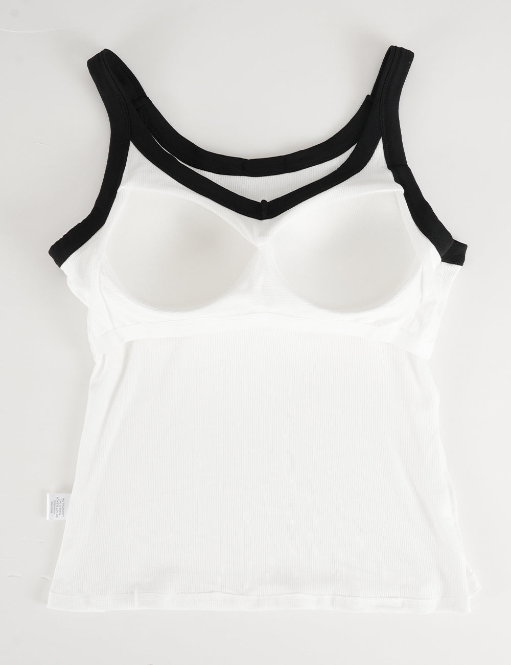 Ladies Color Block Padded V-Neck Cami Top