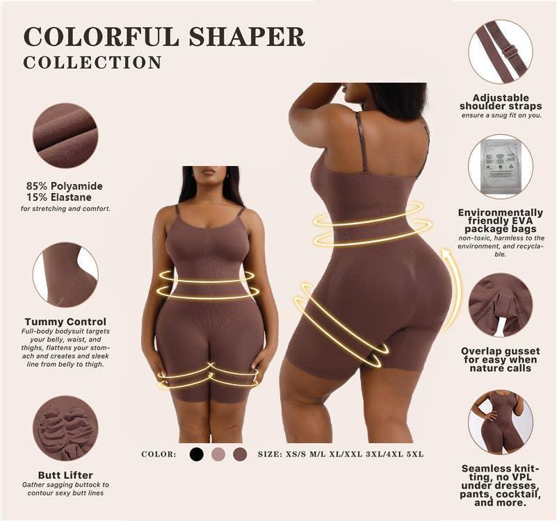 Control Shapewear Seamless Bodysuit