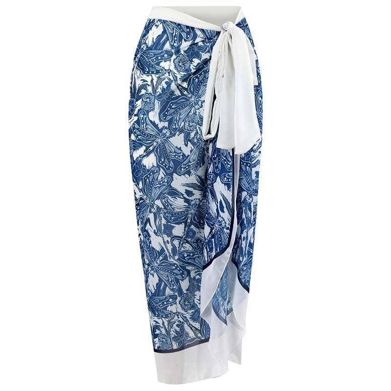 Dargonfly Print 2PCS Bikini Set with Cover
