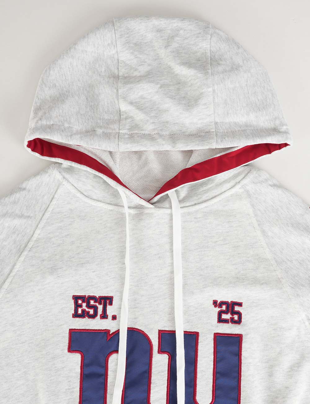 Ladies Pullover Hood Team Graphic Embroideries Sweatshirt