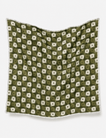 Ladies Bandana Checked Print Square Neck Scarf