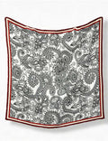 Ladies Paisley Print Fashion Bandana Square Scarf