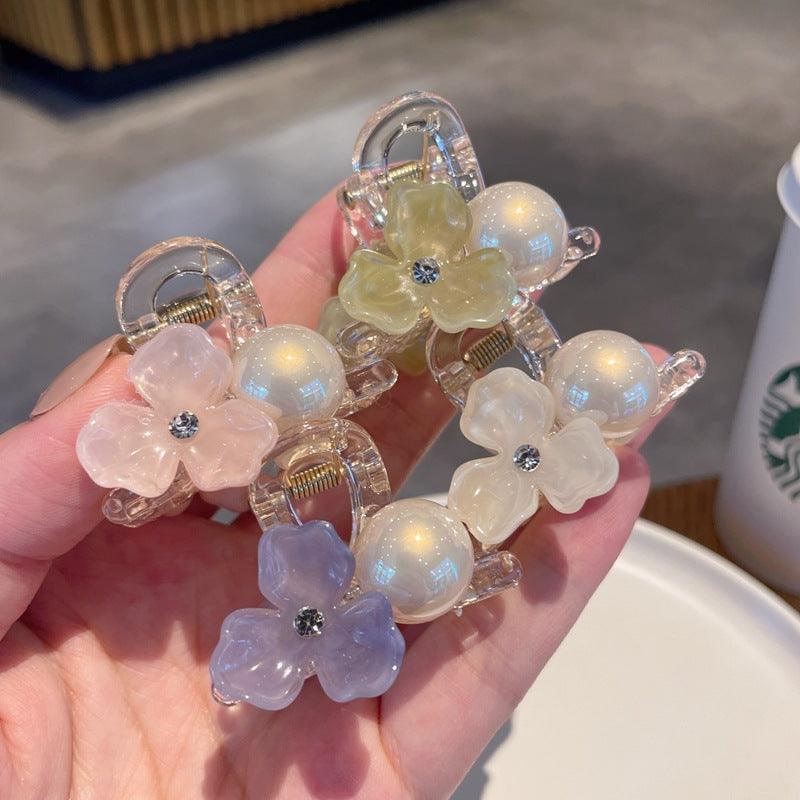 Ladies Flower Shapes Fashionable Elegant Hair Claw Clip SKAJ084