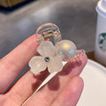 Ladies Flower Shapes Fashionable Elegant Hair Claw Clip SKAJ084