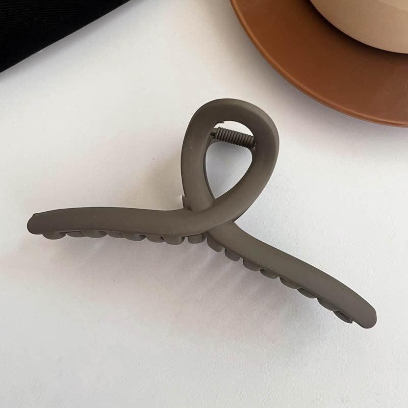 Ladies Jaw Butterfly & Rectangular Hair Claw Clip Matte SKAJ075