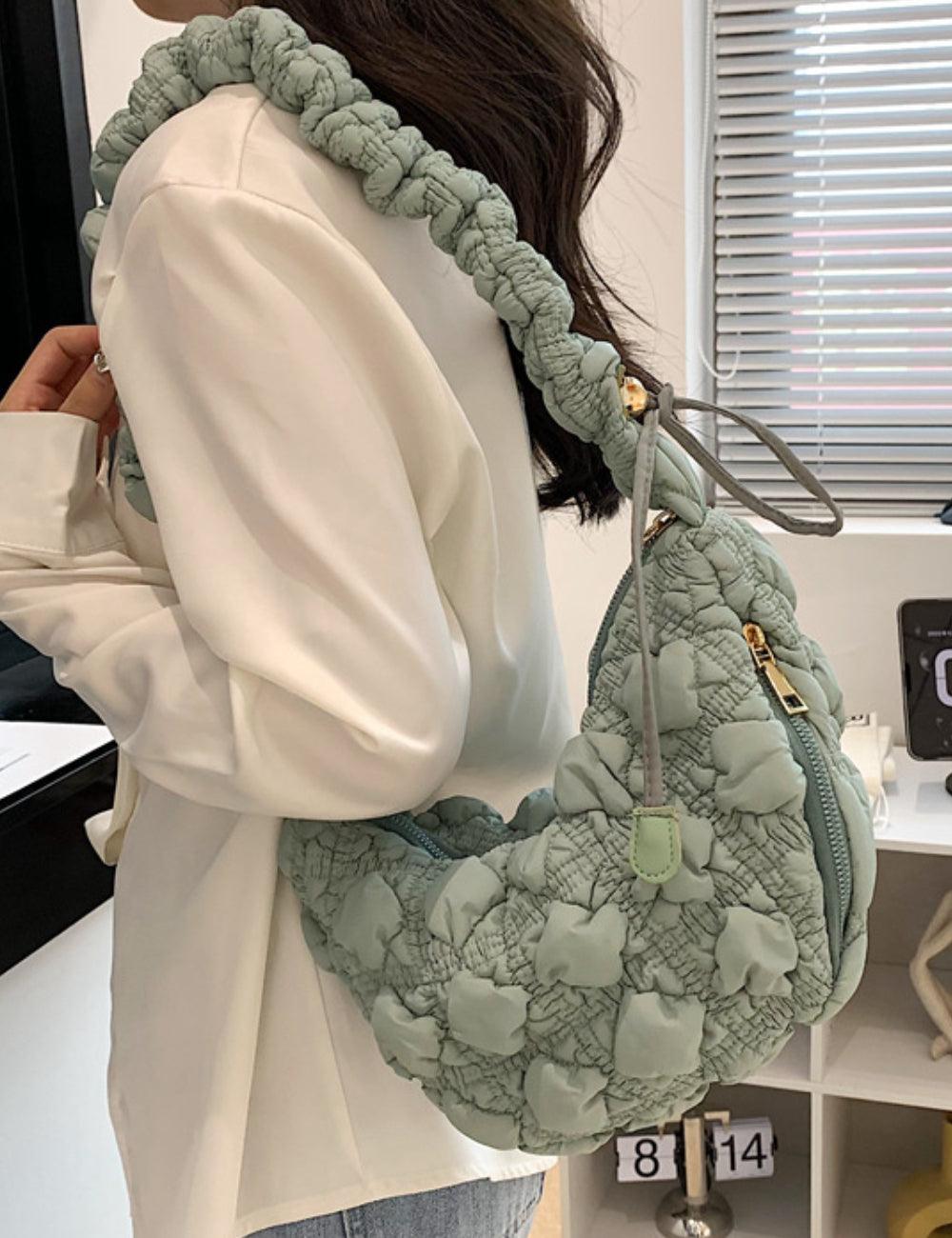 Ladies Puffer Cloud Bag Purse Crossbody Handbag SKAB002