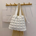 Ladies Puffer Light Weight Cloud Handbag SKAB015