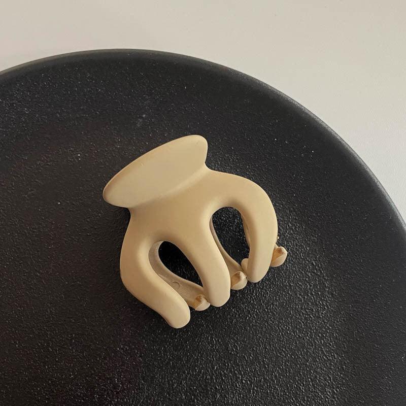 Ladies Simple Matte Octopus Claw Hair Clips SKAJ077