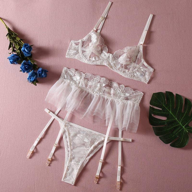 Sexy Charm Lace Lingerie Set