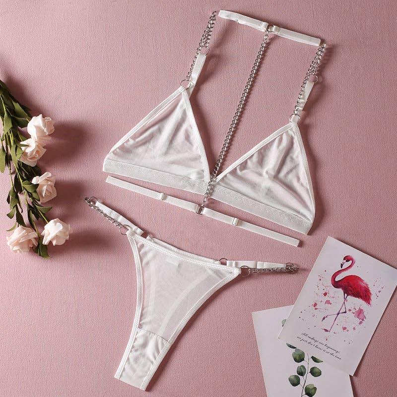 Sexy Solid Color Lingerie Set R0058A