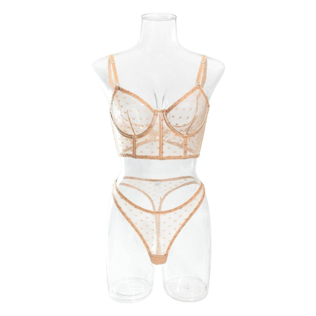 Sexy Solid Color Lingerie Set