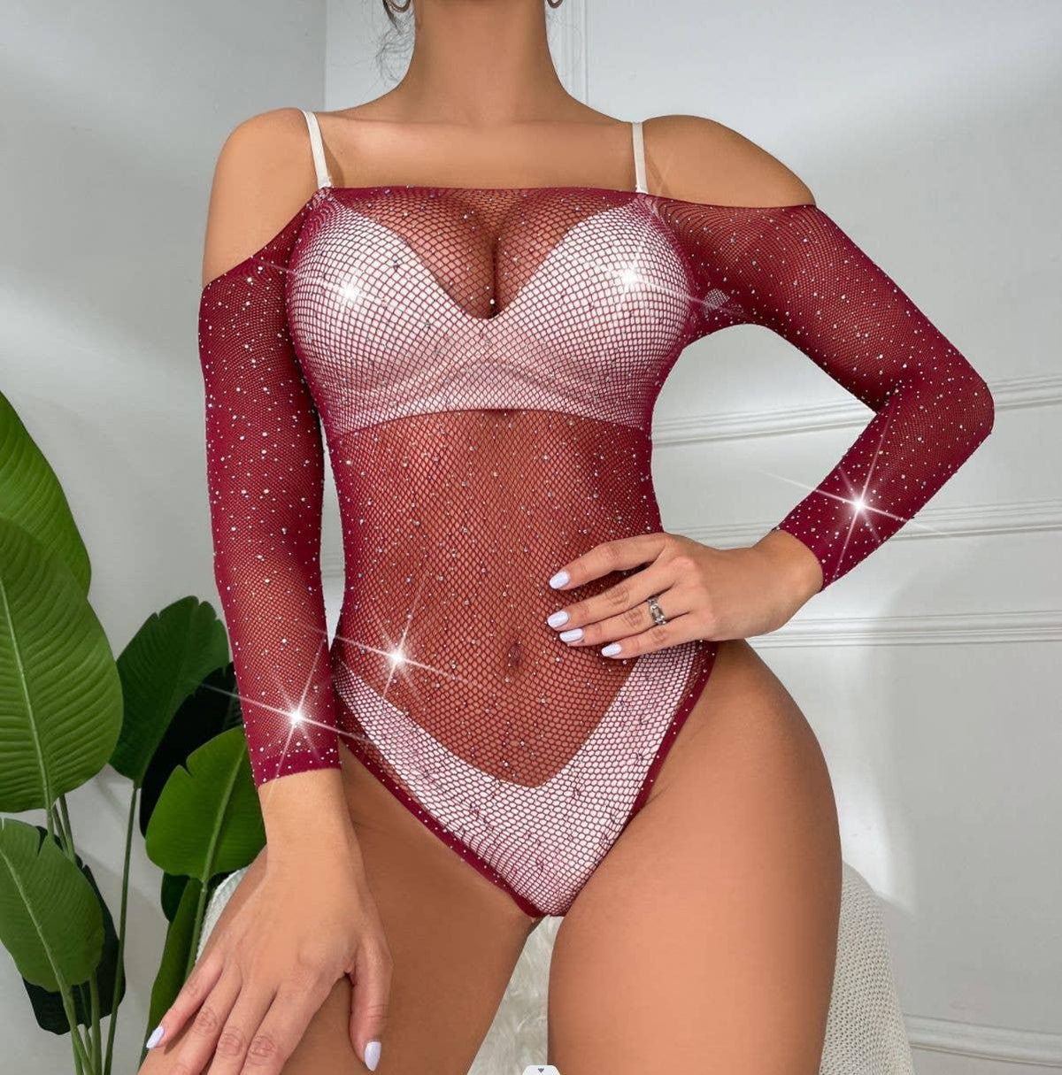 Sparkle Lingerie Body Stockings Bodystocking 21642072520