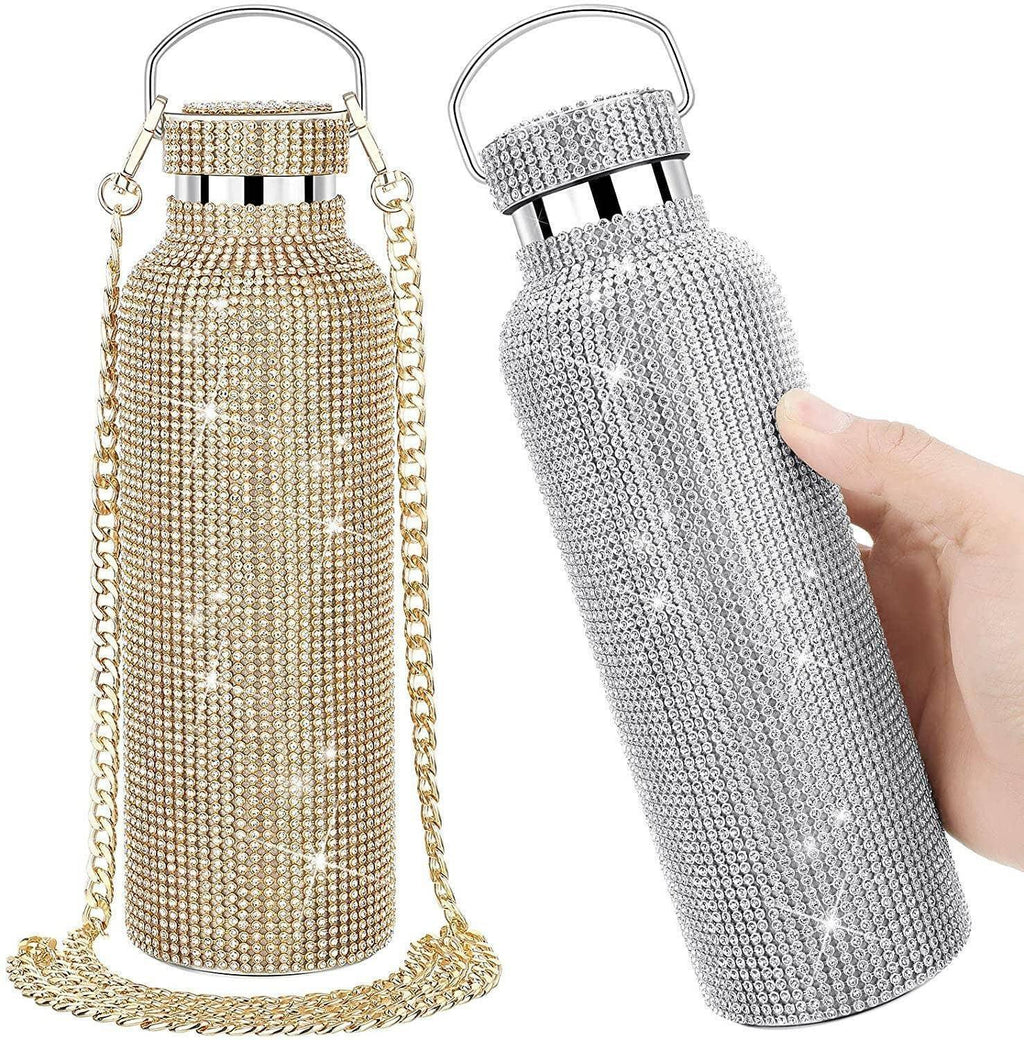 Sparkle Rhinestone Water Bottle 12/17/20/25OZ FKWB2020