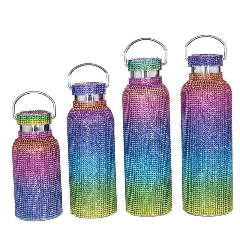 Sparkle Rhinestone Water Bottle 12/17/20/25OZ FKWB2020