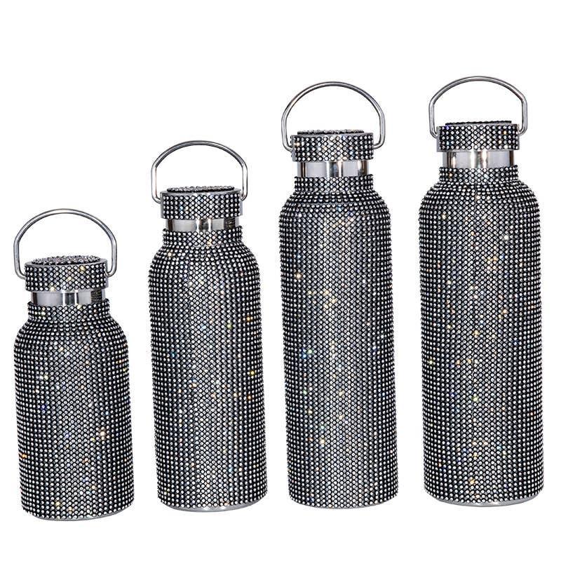 Sparkle Rhinestone Water Bottle 12/17/20/25OZ FKWB2020